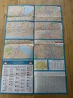 Vintage Esso Gas Schweiz Suisse Svizzera Road Map Autokarte Folding 1 460000