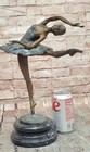 Milo Bronze Ballet Dancer Statue Signed Art Deco Figurine Fine Collectible Gift