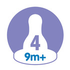 Dr  Brown s Natural Flow Level 4 Narrow Baby Bottle Silicone Nipple  Fast Flow 