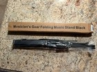 Musician s Gear Folding Music Stand Black