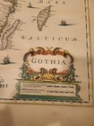Map  Gothia Mercator Gerard Hondius Jodocus Circa 1632  South Sweden   Denmark