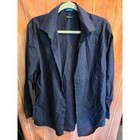 Van Heusen Studio Slim Fit Navy Blue Dress Shirt 16-16 5 32 33
