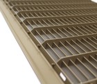 Hvac Premium Heavy Duty Floor Grille - 20x12 - Fixed Blades - Brown