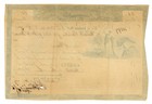 1839 Bank Of The United States New York Ny Stock Certificate Rare  67323oz 