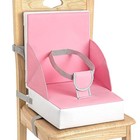 Toddler Booster Seat For Dining Table  Portable Kids Seat With Safety Buckles   