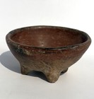 Ancient Pre Columbian Mayan Or Chupicuaro Bowl Pottery 4 Legged 500 Bc - 300 Ad