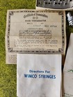 Vintage Ideal Instrument   Mfg  Co Id106 - 10cc Veterinary Syringe -  See Pict 