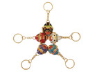 Thai Mask Khon Ramayana hanuman   Key Ring key Chain  1set 5 Pcs   Very Rare 