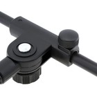 Sturdy Floor Tripod Mic Stand  Portable Adjustable Holder With Boom Arm