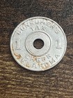 Depression Era Oklahoma 1 Mill Consumer   s Tax Check Sales Tax Token Coin Tb9024 