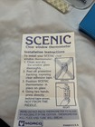 Vintage Morco Scenic Clear Thermometer never Used  Original Box And Instruction