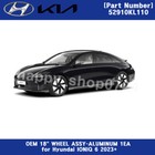 Oem 18  Wheel Assy-aluminum 1ea 52910kl110 For Hyundai Ioniq 6 2023 