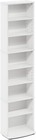 Cd Dvd 8 Tier Rack Storage Organizer Media Cabinet Tower Shelf Multimedia Holder