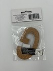 Raw Cork Letter G Craft Home Decor Monogram Project Material Michaels New