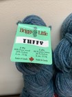 Lot Of 2 - Tuffy Yarn Briggs Little Durable Worsted Weight Blue Greystone 89