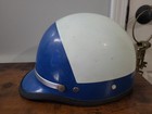 1960s 1970s Law Enforcement Police Bell Topex Style Dot Motorcycle Helmet