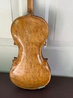 Antique Full Size Violin With Great Birdseye Maple Back Great Form And Nice Case