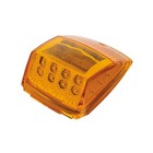 United Pacific 39527 Truck Cab Light   17 Led  Reflector Square  Amber Led lens