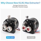 Creality Upgraded K1 Extrusion Kit High Speed Printing For K1 k1 Max k1c Ender 3
