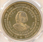 1884 Sc 1 Hk-599a  Middletown Centennial-pcgs Gold Sheild Ms63    top Pop   