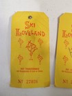 1960s Ski Loveland Colorado Lot 2 Ski Lift Tickets Pass Midcentury Skiing