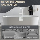 Bathtub Safety Rail  Heavy Duty Bath And Shower Grab Bar For Seniors And Elde   