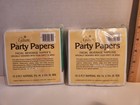Gibson Paper Beverage Napkins - Santa  Vintage Christmas Nos  Party Supplies