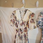 Lot Of 2 Vintage Debra Martin Women Size Small Floral Cotton Dress