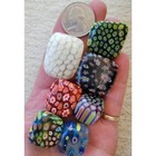 Millefiori Millifiori Tumble Glass Flowers Mosiac Cabochon Mosiac 1 