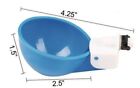 Automatic Water Cups Poultry Drinker Waterer Chicken Ducks Quail Drinking 20pcs