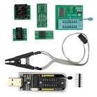 Ch341a Programmer Set For Eeprom spi Flash Sop8 Clip  1 8v   Adapter   Usb Cable