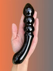 7  Black Obsidian Crystal Wand - Healing Stick - Crystal Yoni Wand - Healing Wan