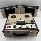 Vintage Sony Tc-200 Stereo Tape Recorder Reel-to-reel Detachable Speakers