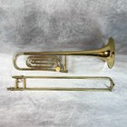Olds Ambassador F-attachment Trombone With Case   Mouthpiece  excellent Player  