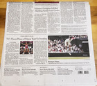 The New York Times Newspaper Donald Trump Assassination Attempt July 15 2024 Nyt