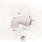 Baby And Toddler Bathtub Spout Guard  Bath Time Faucet Safety Cover  Gray new