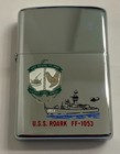 Rare Vintage 1975 U s s  Roark Ff-1053 Navy Zippo Lighter Cold War   Vietnam War