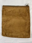 Vtg Canvas Coca-cola Money Coin Bank Deposit Bag Zipper  Columbus Oh  brown 