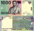Indonesia 1000-5000 Rupiah 3 Pieces Set  2007-2015  P-141-148  Unc