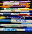 Lot Of 10 Drug Rep Rx Advertising Pen Collectable Pharma Wellbutri Levitra Rare