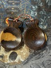 Vintage Spanish Hand Carved Castanets