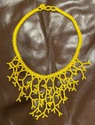 Native American Hand-beaded Necklace-choker-intricate Design-never Worn-new