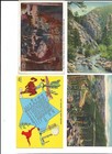 Lot Of 58 Unused Vintage Linen Post Cards  1930 s-1945 