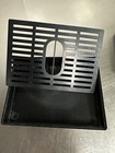 Black Plastic Drip Tray With Grate 