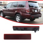 2pcs Red Lens Rear Bumper Bar Reflector Lights Kit For 2006-2008 Honda Pilot