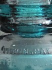 Vintage Hemingray No 1 High Voltage Glass Insulator Aqua Pat May 2 1893 Cd 281