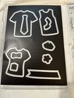 New Stampin  Up  Custom Tee Stamps   T-shirt Builder Framelits Dies Never Used