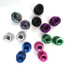 2 Tnt Alloy Axle Nuts 3 8 X 26t Silver Bl Red Pink Green Purple Blk Or Oil Slick