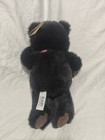 Teddy So Soft Russ Berrie Vintage Plush Bear Stuffed Animal Black Bear  13 