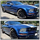 Led Halo Chrome Projector Headlights